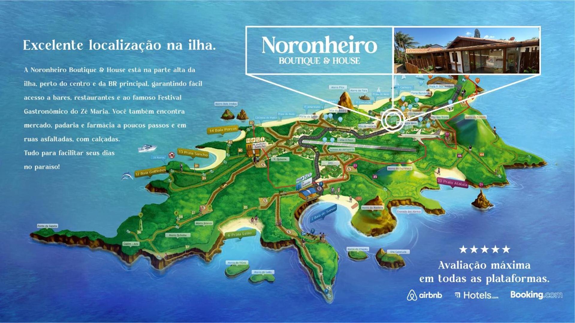 Aparthotel Casa Noronheiro Fernando de Noronha Esterno foto